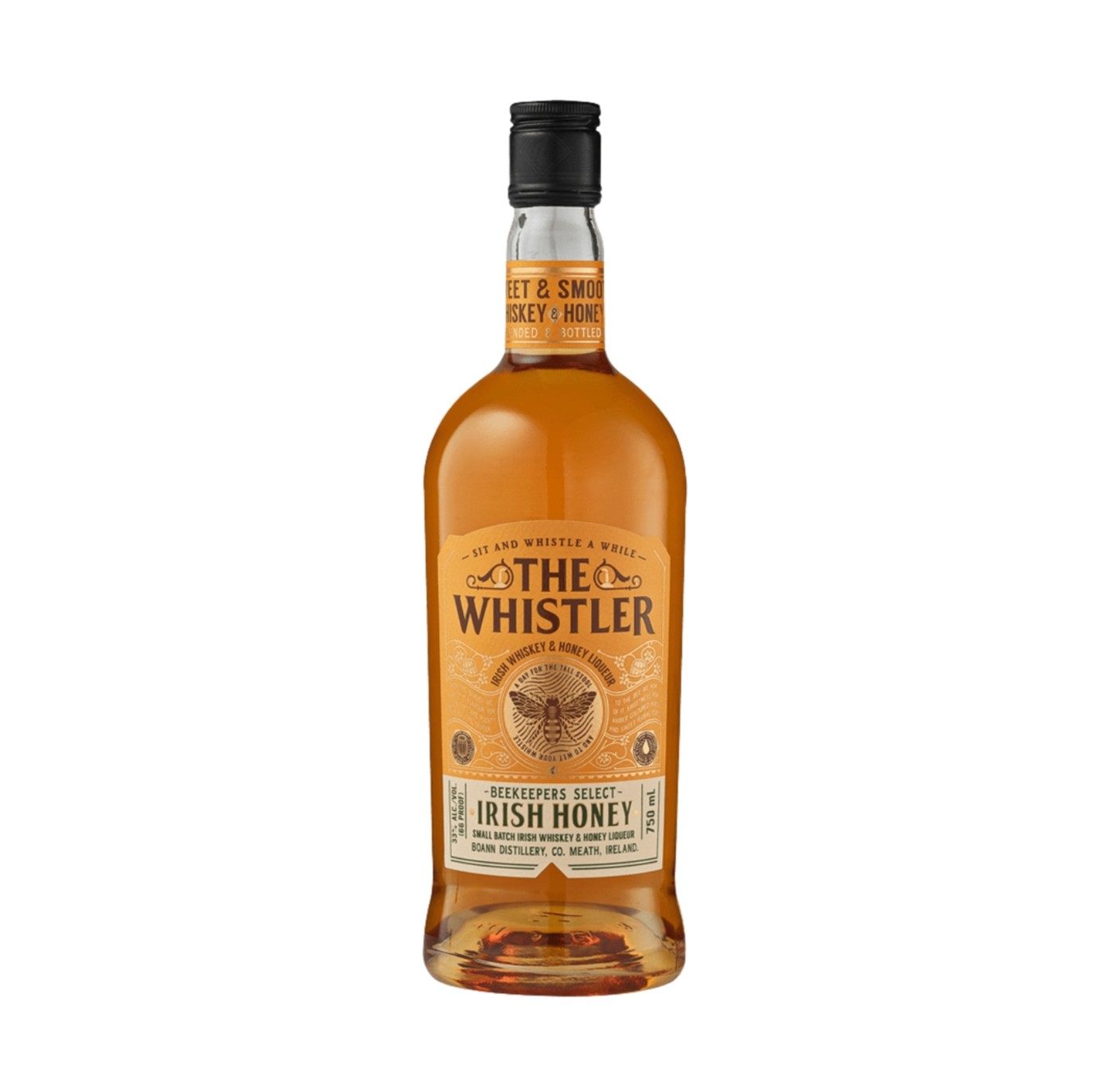 The Whistler Honey, Irish Whisky, 33% 70cl