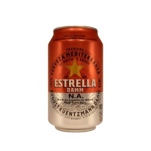 Estrella Damm 0% 33cl canette