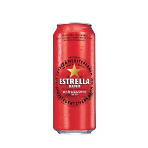 Estrella Damm – 50 cl Canette