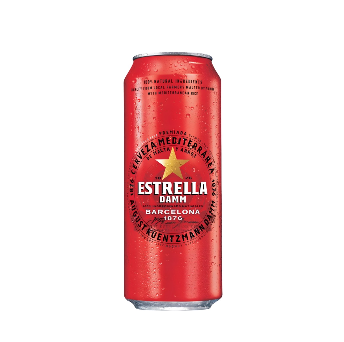 Estrella Damm – 50 cl Canette