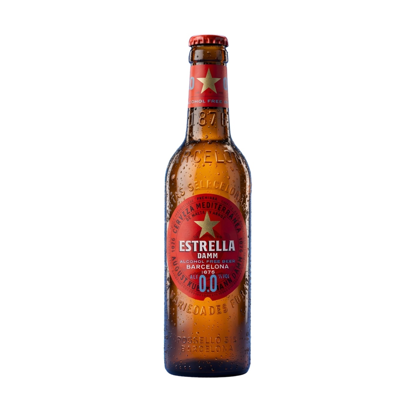 Estrella Damm 0% 25cl bouteille