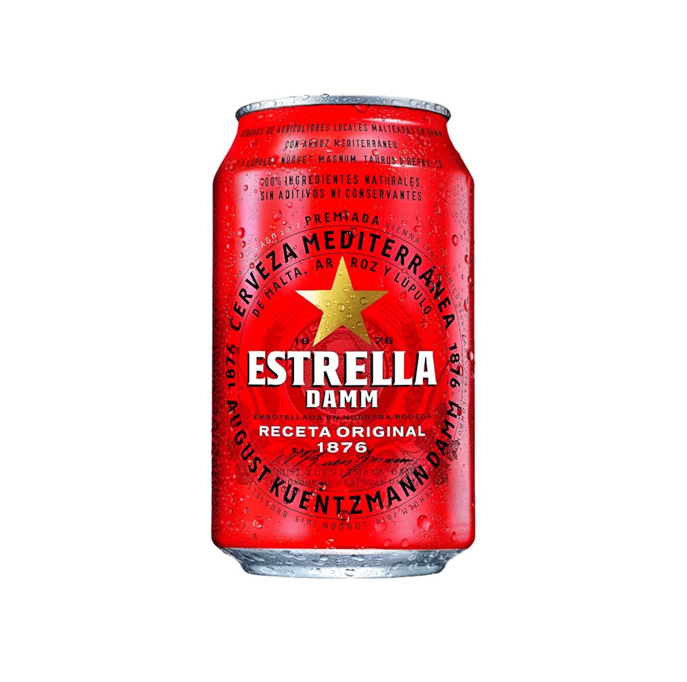 Estrella Damm 33cl Canette